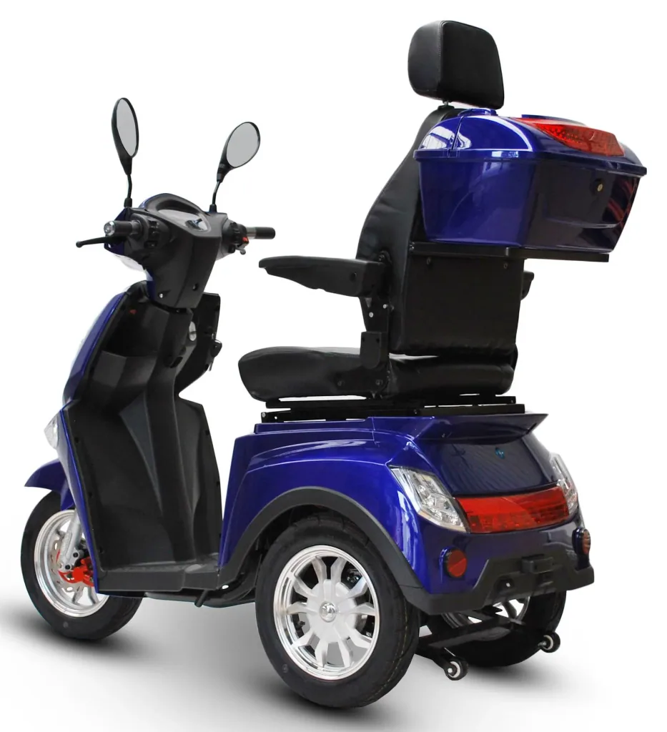 Elektromobil blau - 25 km/h - 1000 Watt - Seniorenmobil