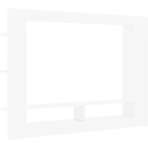 TV-Schrank 152x22x113 cm Spanplatte weiß