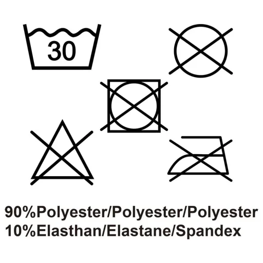 Stehtischabdeckung weiß Ø70cm