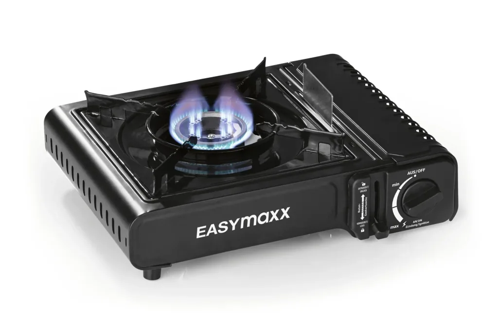 Gaskocher, tragbar 2100 Watt - schwarz