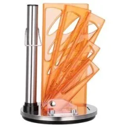 Küchenmesserset -mit Standard- 8-teilig -Orange