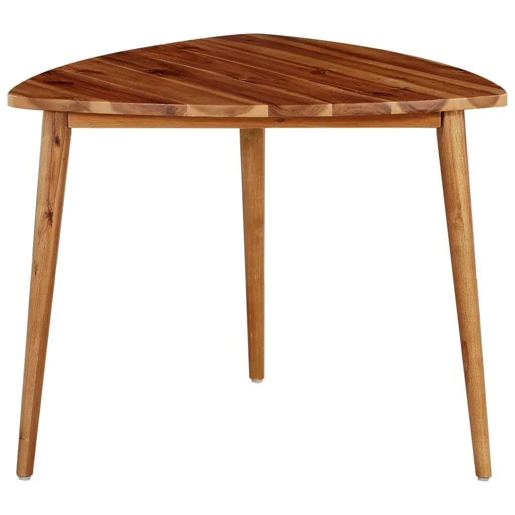 2 Stück Tisch Akazienholz massiv