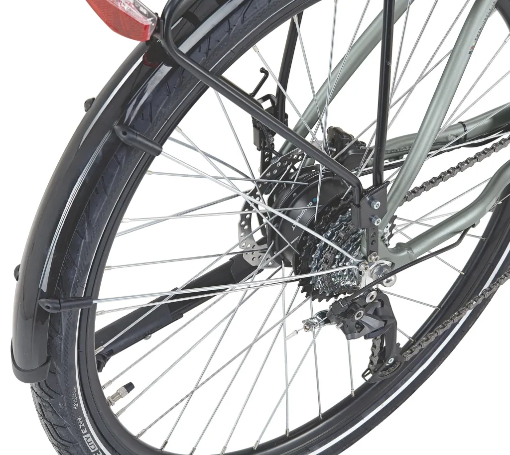 ENTDECKER 22.EST.05 Trekking E-Bike 28" BLAUPUNKT HR-Motor  Damen Trapez 28": Rahmengröße 50cm