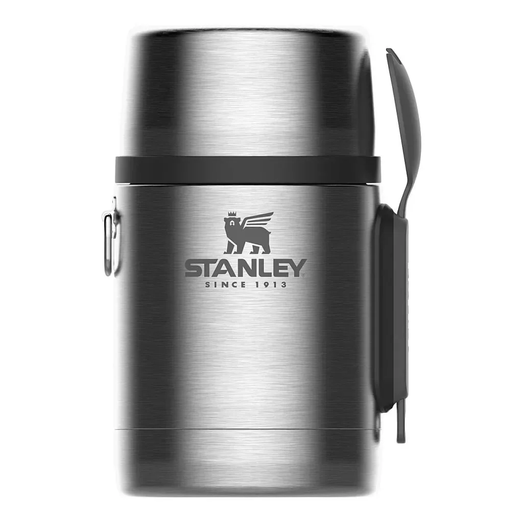 Adventure Food Jar, 532 ml, 18/8 Edelstahl, Vakuum-Isolation, Essbesteck, Kleinteilefach