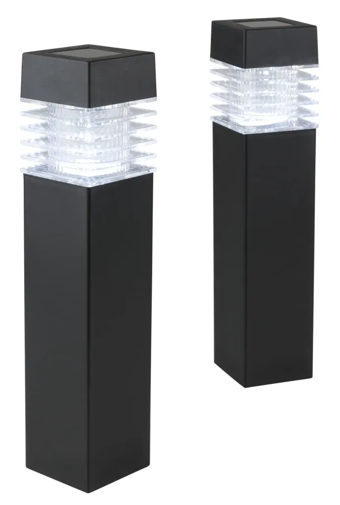 Solar LED Leuchten - 2 Stück