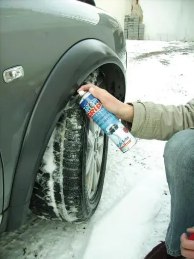 Snowgrip Reifenspray - unverzichtbar im Winter