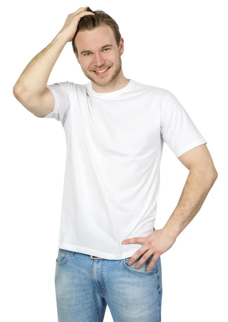 T-Shirts im Doppelpack, Farbe weiß, Gr.S