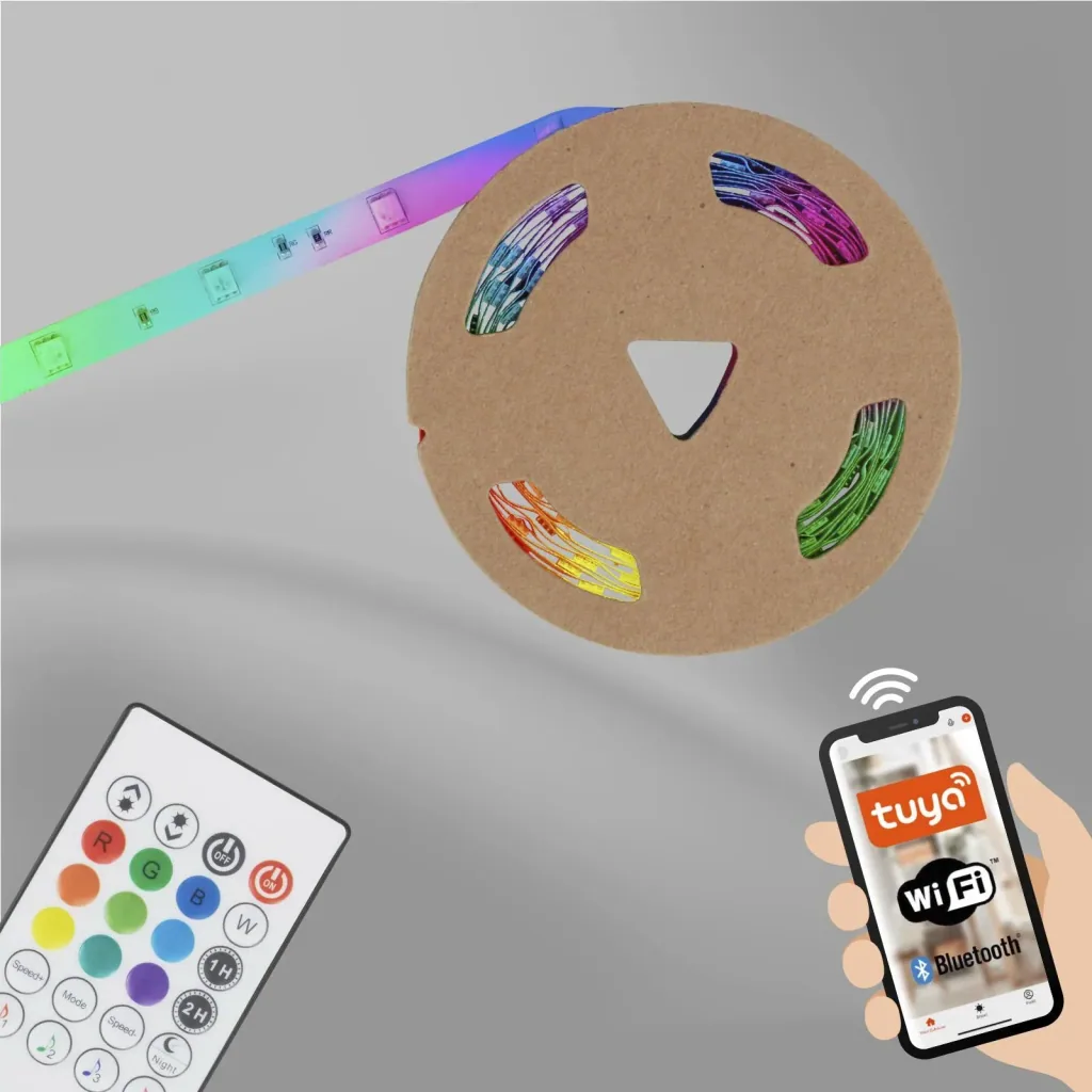 MAGIC SMART RGB-LED Flexband, 5m, 150 RGB-LEDs, WiFi + Bluetooth fähig