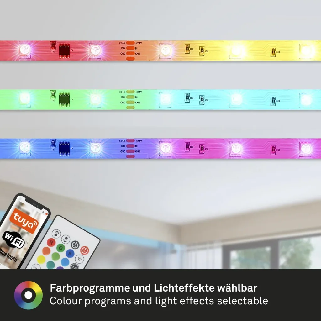 MAGIC SMART RGB-LED Flexband, 5m, 150 RGB-LEDs, WiFi + Bluetooth fähig