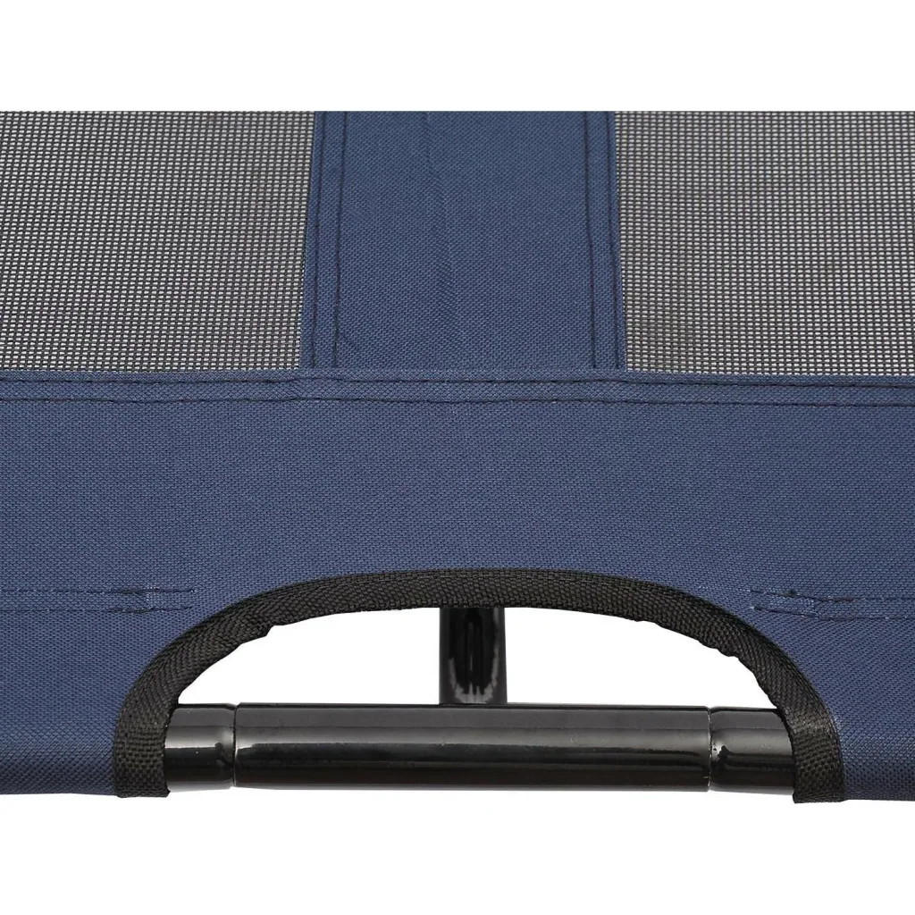 Hundeliege Schlafplatz Hundebett Katzenbett Blau 92 x 76 x 18 cm