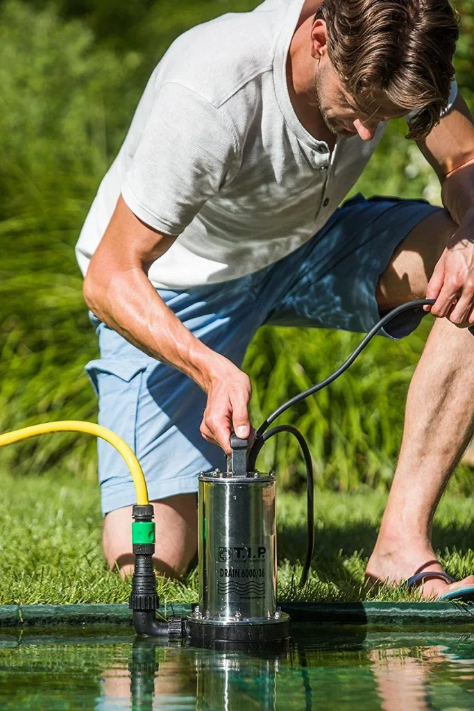 Tauchdruckpumpe Drain 6000/36, max. 6.000 l/h, 34m Förderhöhe, Fremdkörper bis 2 mm