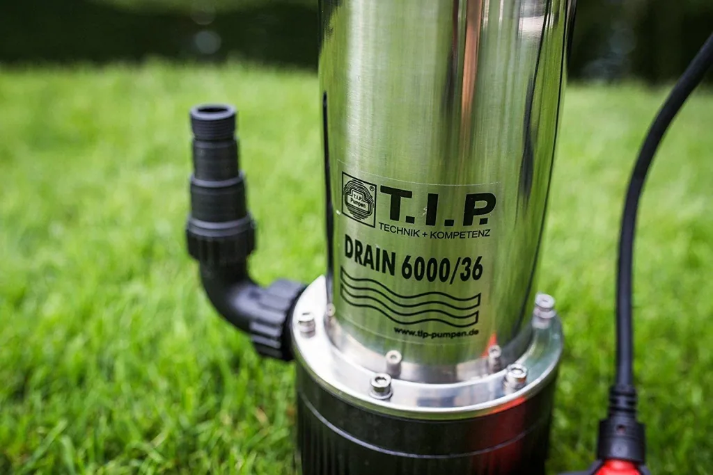 Tauchdruckpumpe Drain 6000/36, max. 6.000 l/h, 34m Förderhöhe, Fremdkörper bis 2 mm