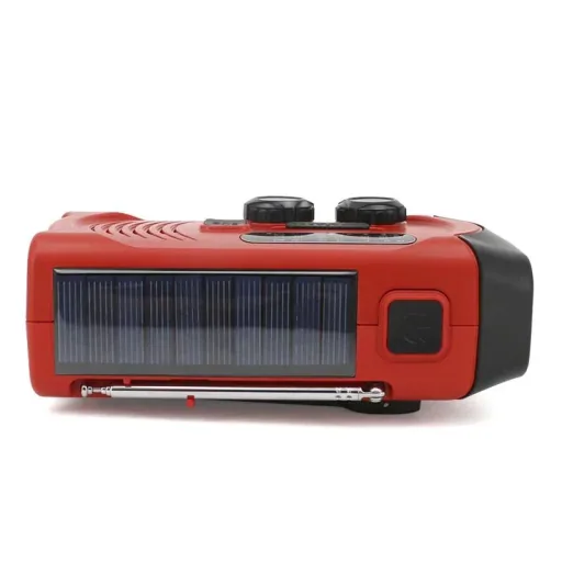 Tragbares Solar Kurbel Radio mit Taschenlicht