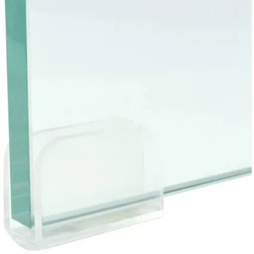 TV-Schrank/Monitorständer transparent 60x25x11 cm Glas