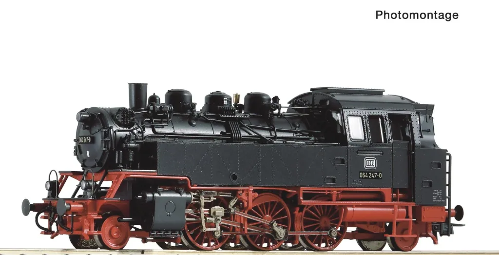 Dampflokomotive 064 247 der Deutschen Bundesbahn, H0, DCC