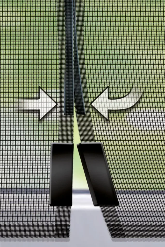 Insektenschutz-Magnetvorhang, 120 x 240 cm, Farbe anthrazit