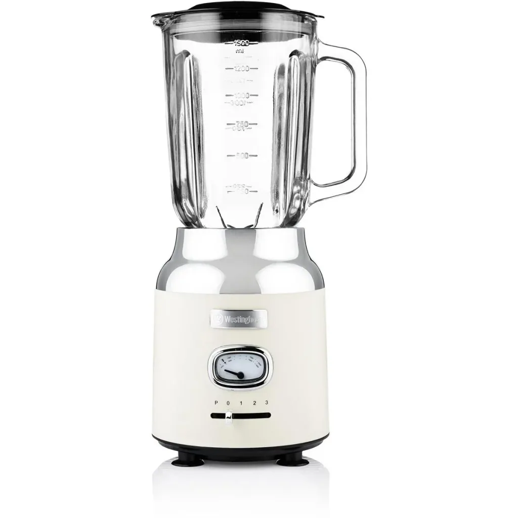 SET aus 3 - Retro Mixer + Wasserkocher 1,7 Liter + Toaster - Weiß