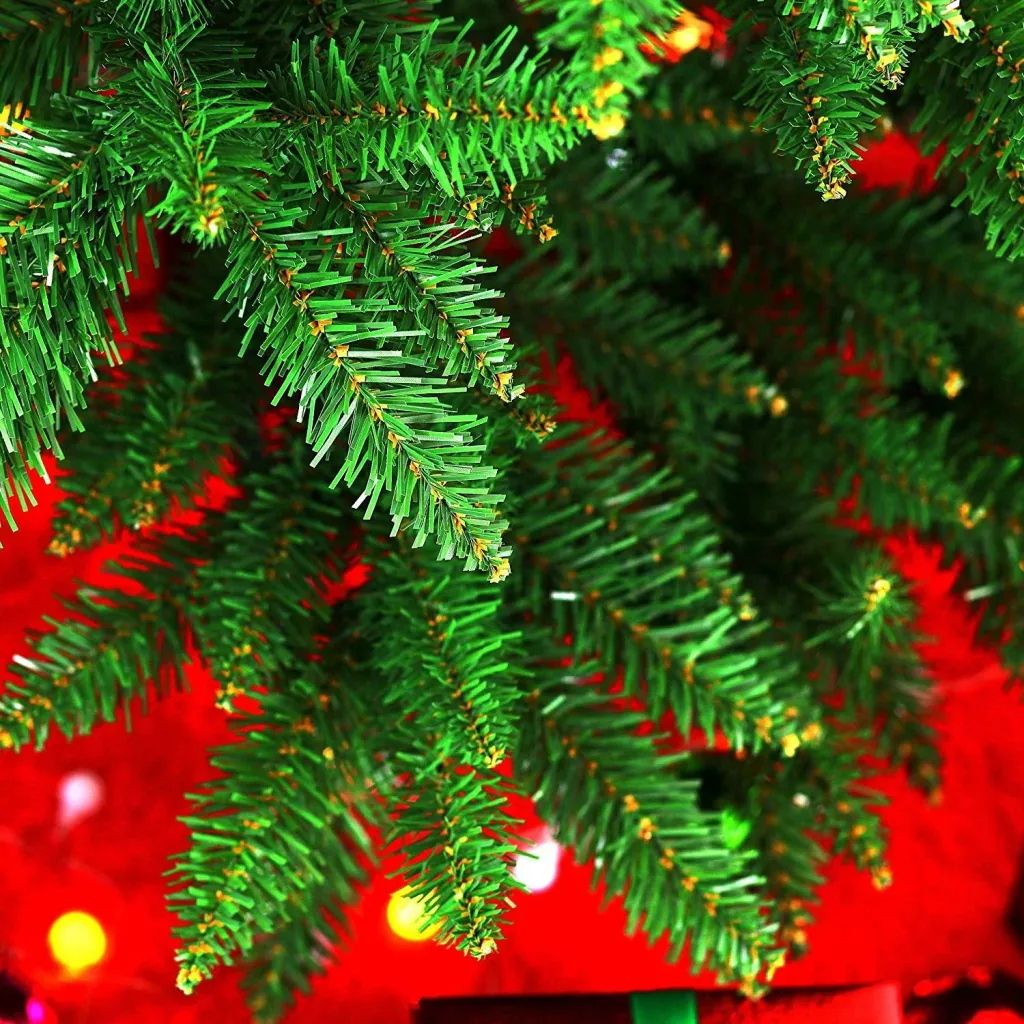 Weihnachtsbaum 210cm mit Metallständer 631 Spitzen Grün