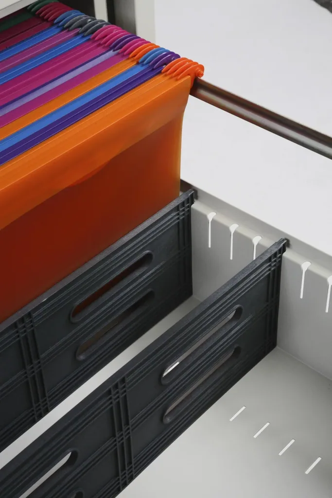 Aktenschrank World Class Vertical Fire File mit 2 Schubladen und elektronischem Schloss