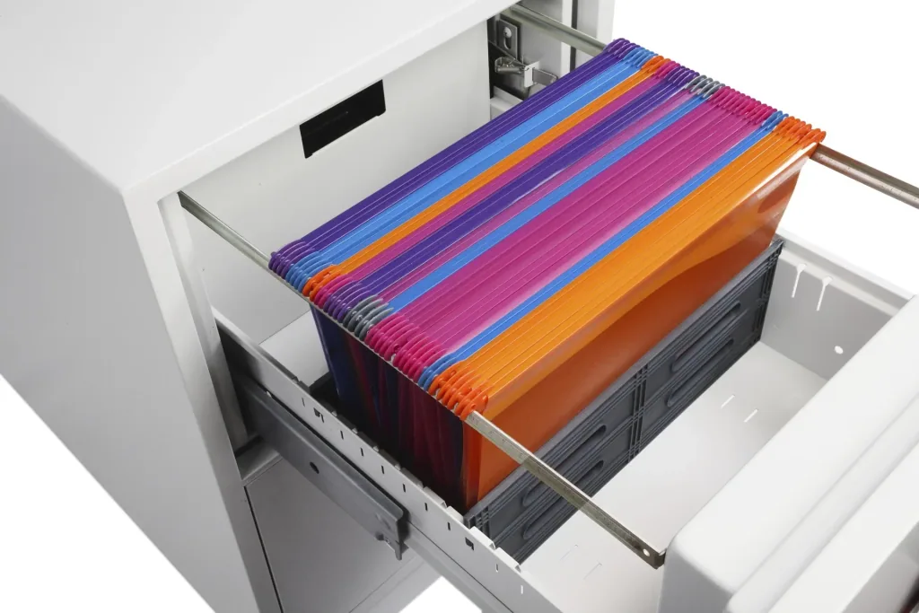 Aktenschrank World Class Vertical Fire File mit 2 Schubladen und elektronischem Schloss