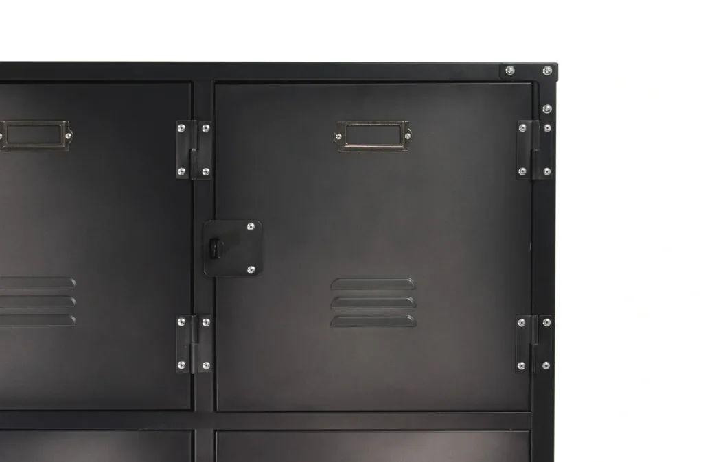 Metallschrank Vintage mit 6 Türen