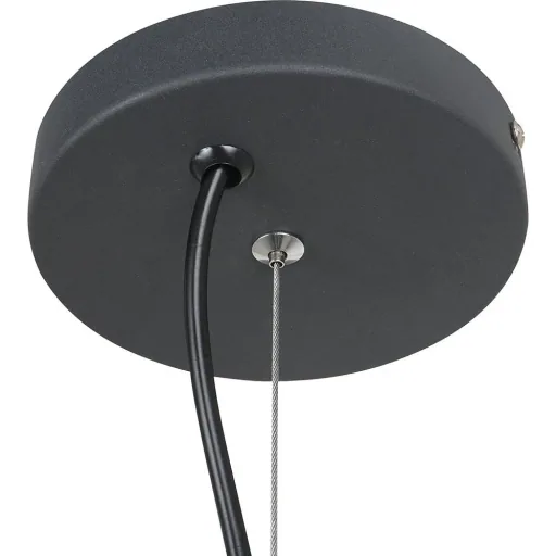 Hängeleuchte Deckenlampe Industrie Vintage E27 40 W Metall schwarz ?30 x H35 cm (ohne Birne)