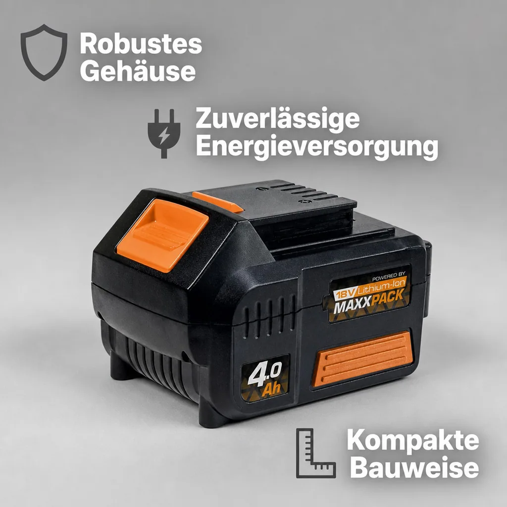 18V LI-ION - 4.0 AH BATTERIE MAXXPACK COLLECTION