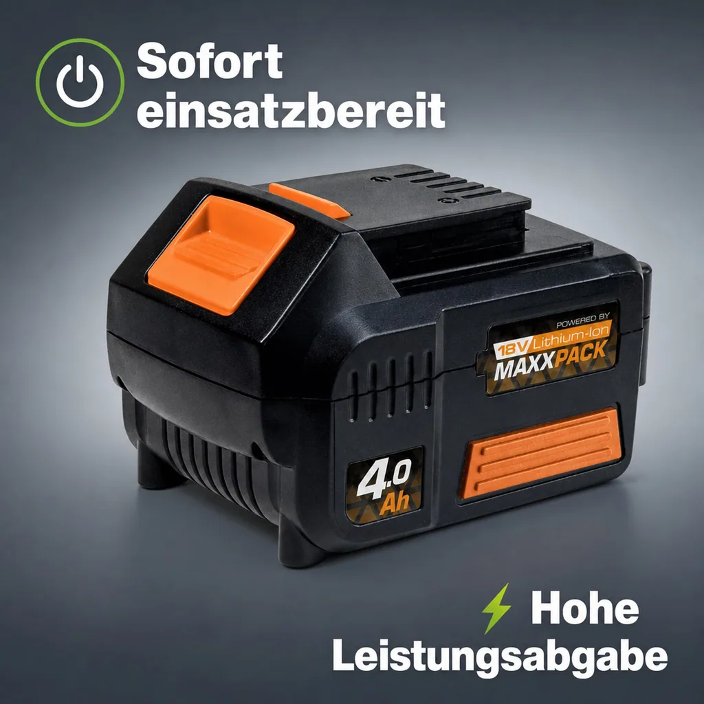 18V LI-ION - 4.0 AH BATTERIE MAXXPACK COLLECTION