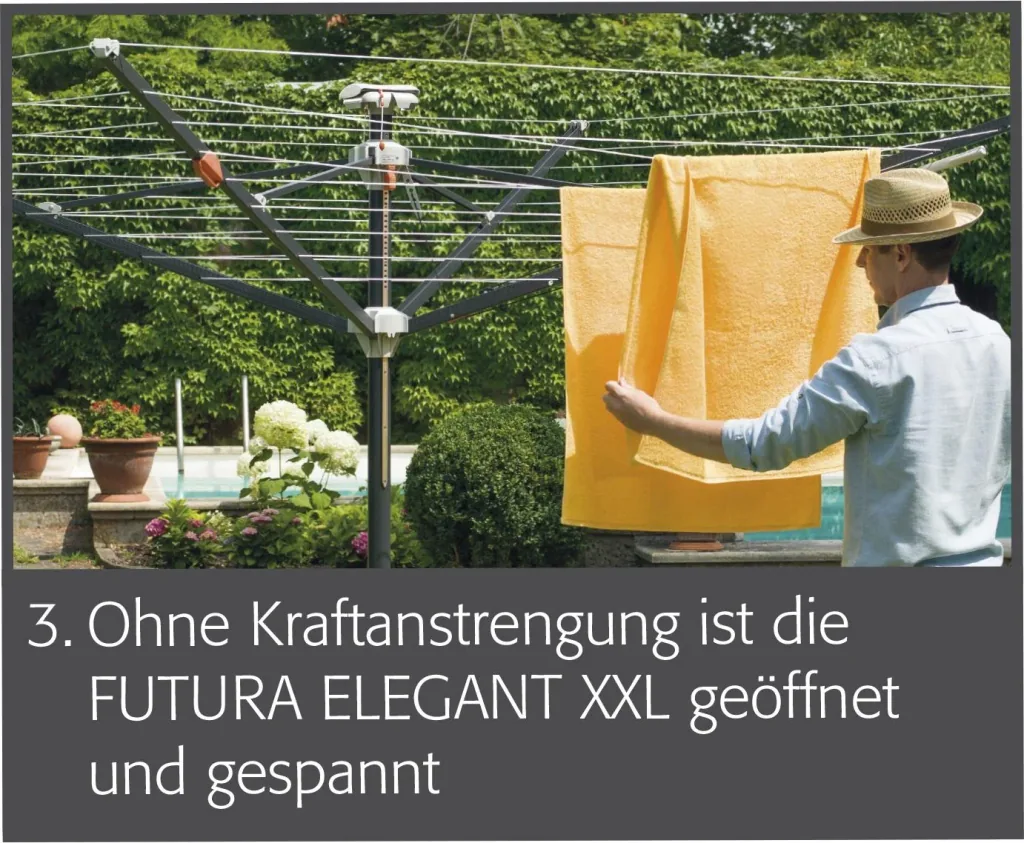 Wäschespinne "Futura Elegant XXL LIFT"