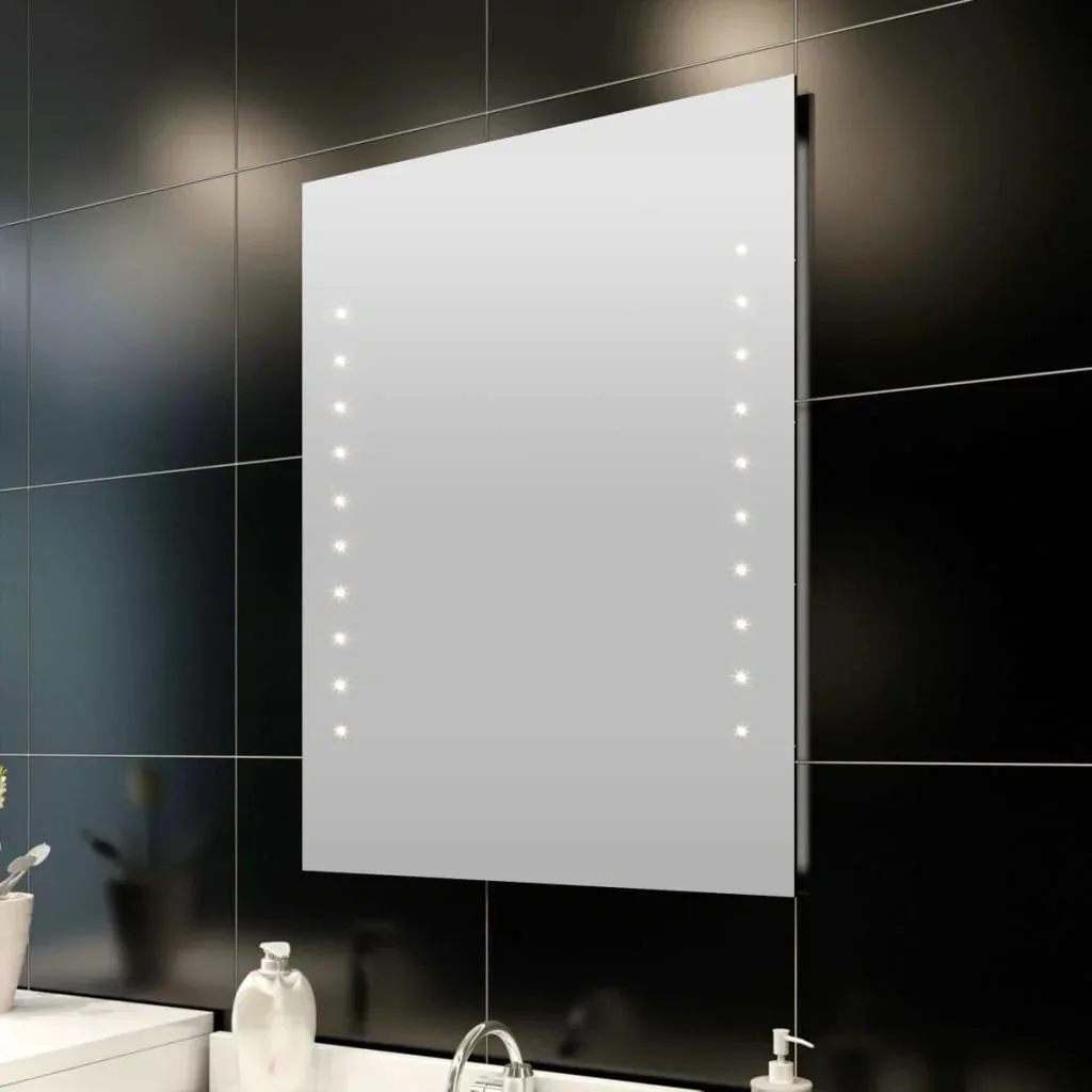 Badezimmerspiegel mit LED's 50x60 cm