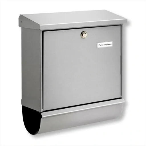 Briefkasten Comfort-set Silber