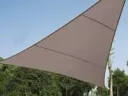 Garten-Sonnensegel Dreieck 5 X 5 X 5 m Farbe: Taupe