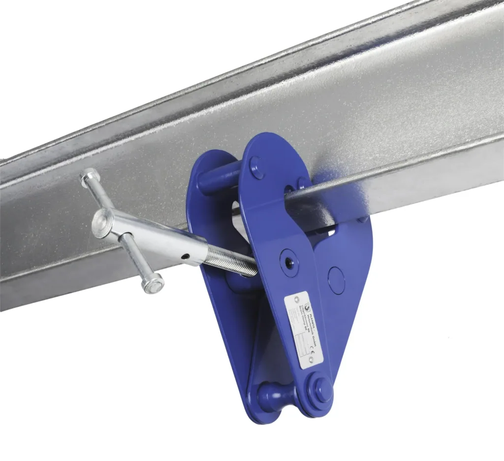 Trägerklemme BK 10, Tragfähigkeit 1000 kg, Greifbereich 75 - 230 mm