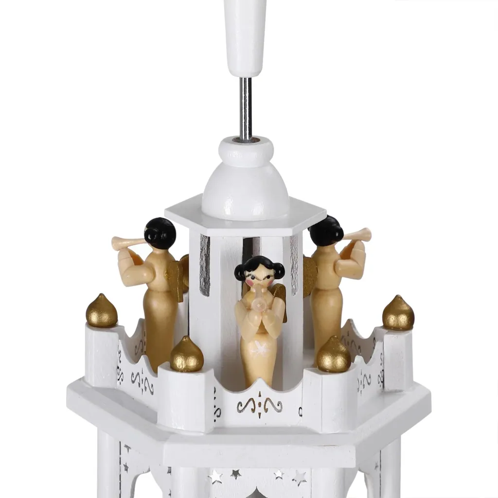 Weihnachtspyramide XL Weiß