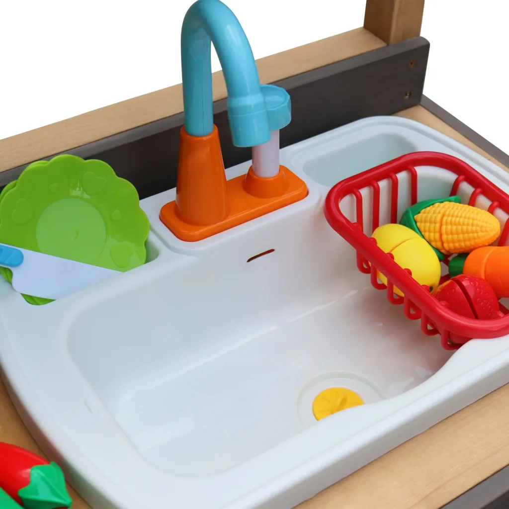 Rosa Sand & Wasser Spielküche Medium