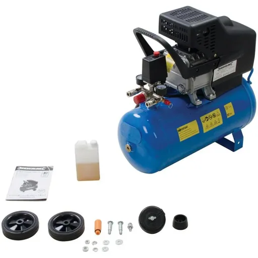 DHZ 2-PS-Luftkompressor 1500 W 24 Liter