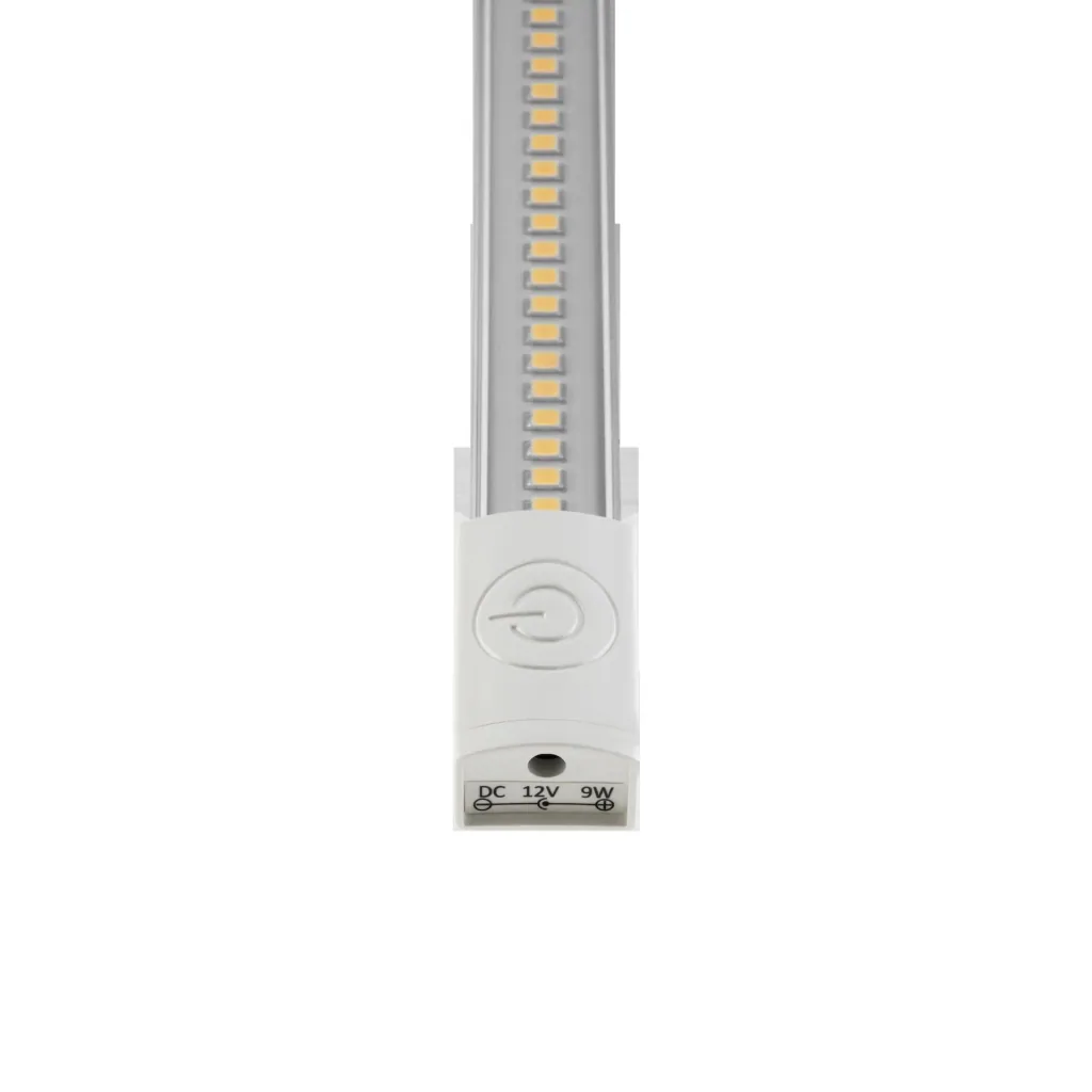 LED Unterbauleuchte XS mit Touch-Schalter 60 cm, 9 W, Farbe silber