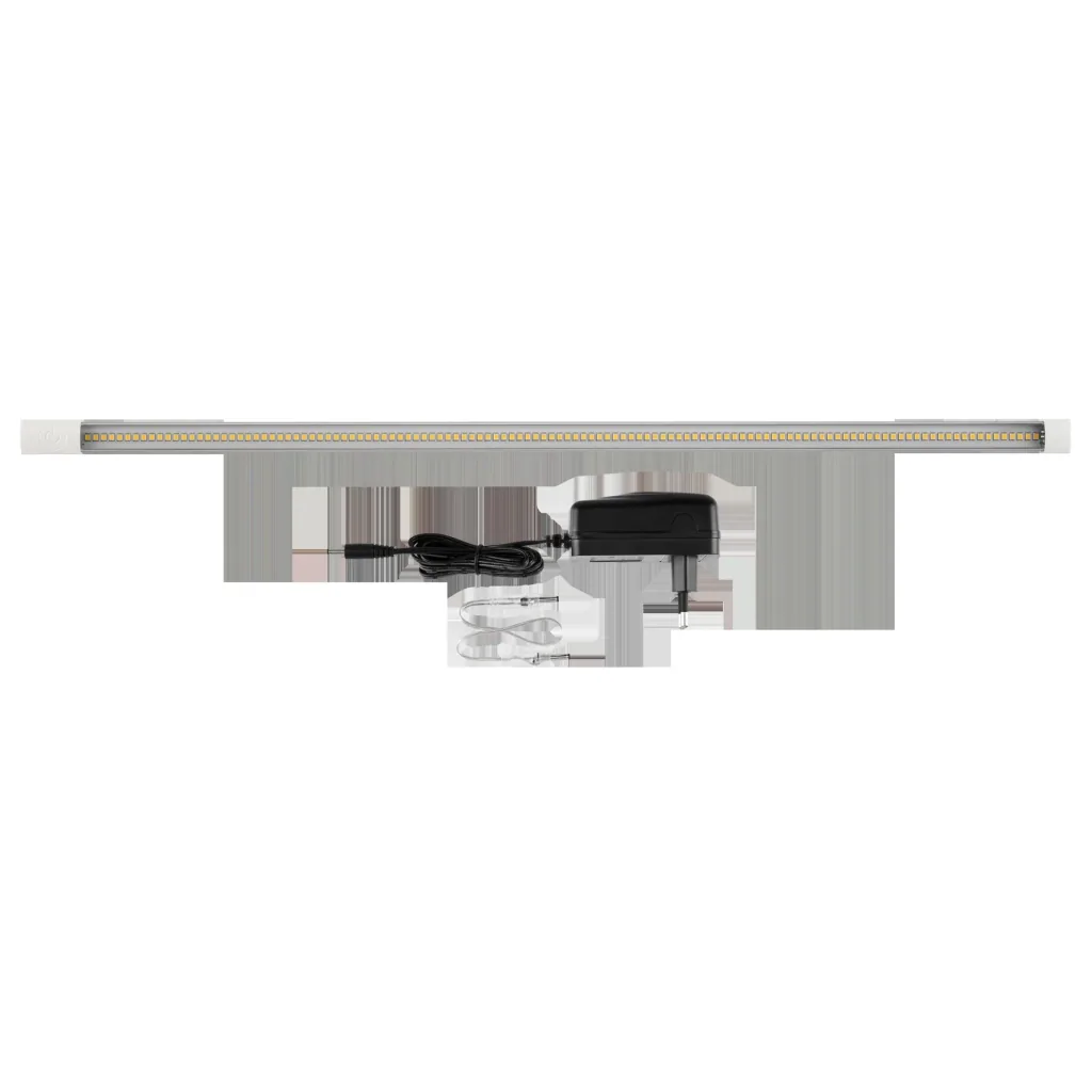 LED Unterbauleuchte XS mit Touch-Schalter 60 cm, 9 W, Farbe silber