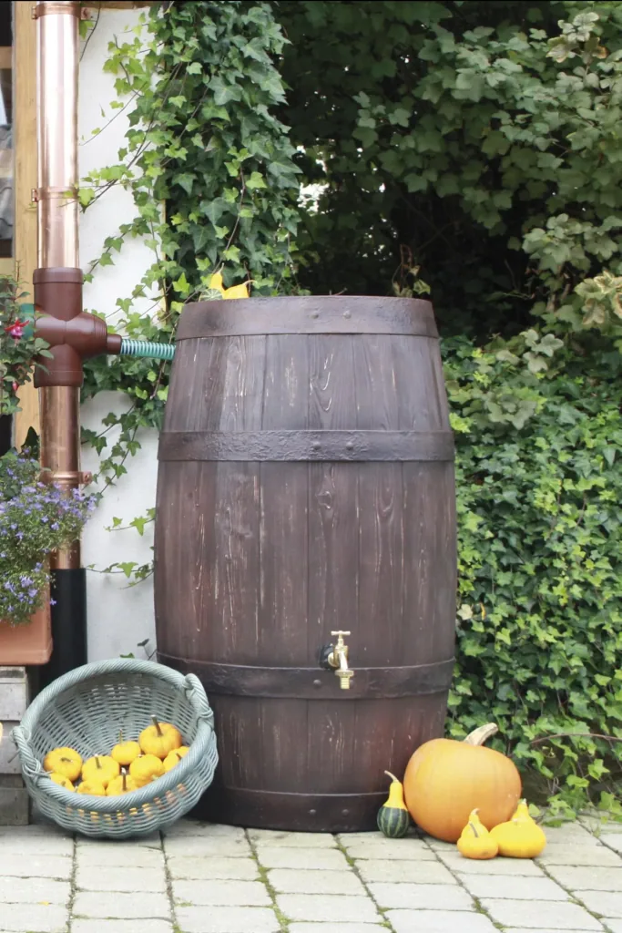 Regentonne "Barrique", 250 l, Farbe dunkelbraun
