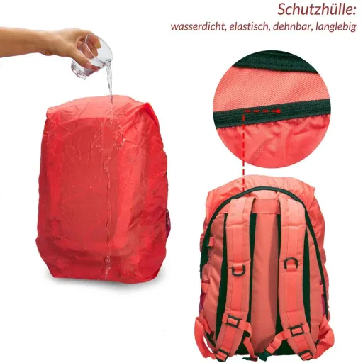 Sport- und Freizeit Rucksack 25L rot