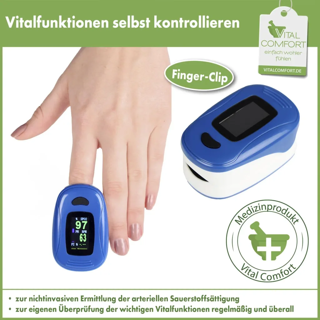 Puls-Oximeter für die Fingerspitze