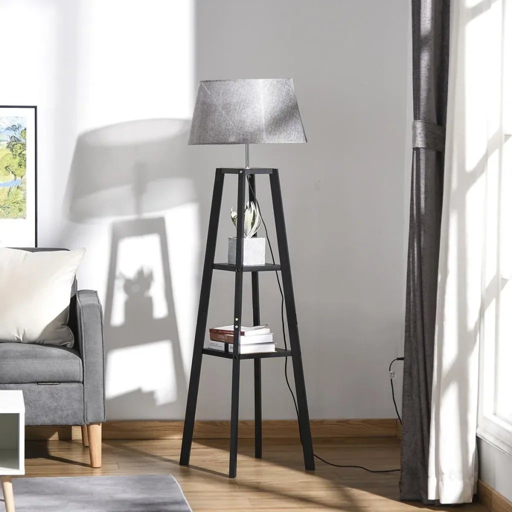 Stehlampe Standleuchte Regalebenen