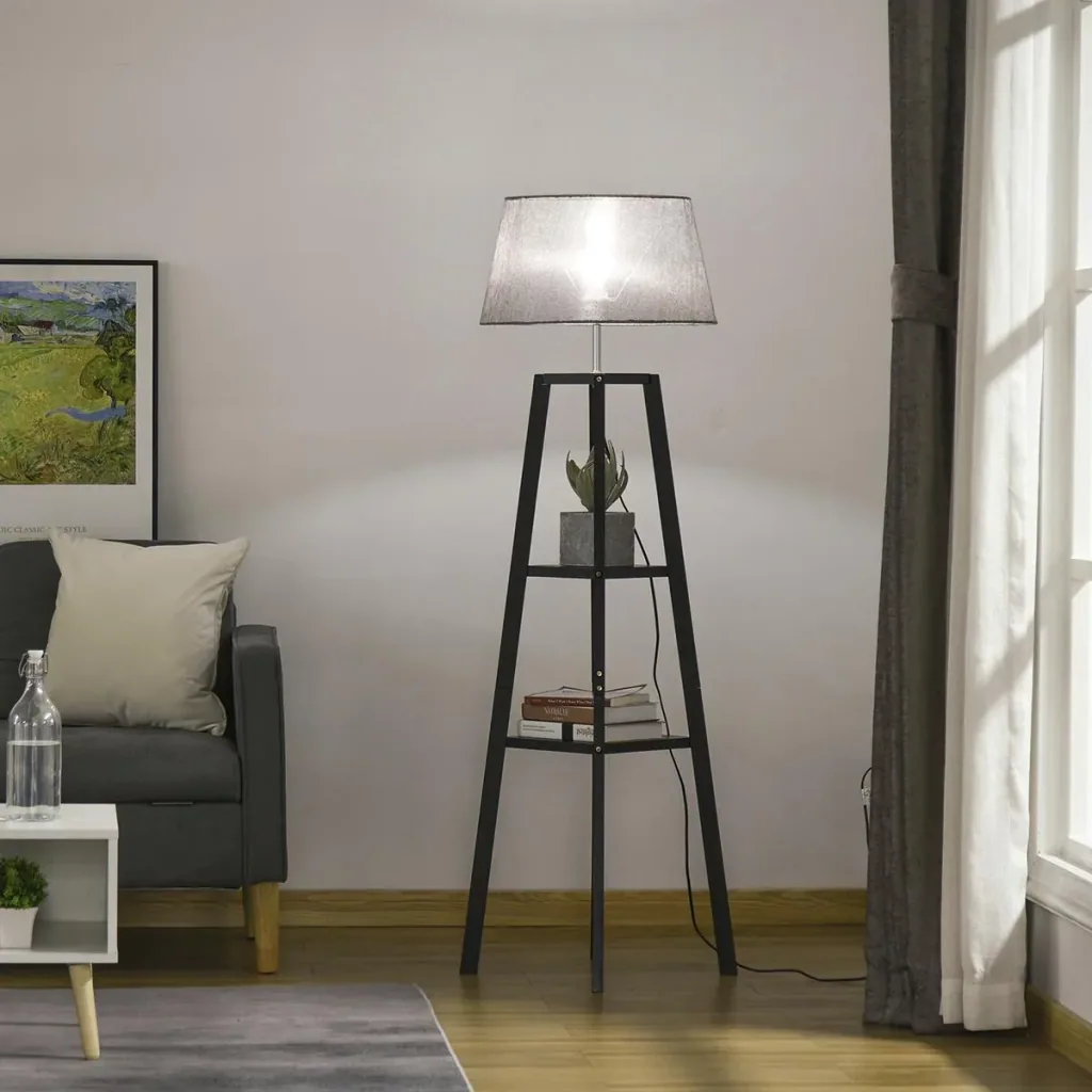 Stehlampe Standleuchte Regalebenen