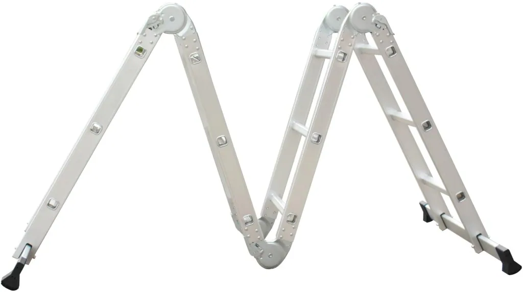 Alu-Vielzweckleiter 4x3 Sprossen 7 in 1